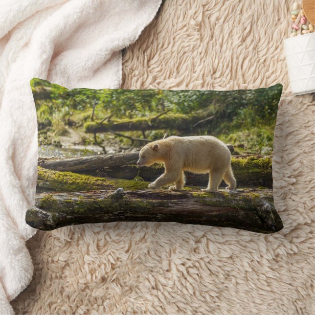 Coussin Rectangle Chasses aux ours de l'Esprit Blanc (Couverture)