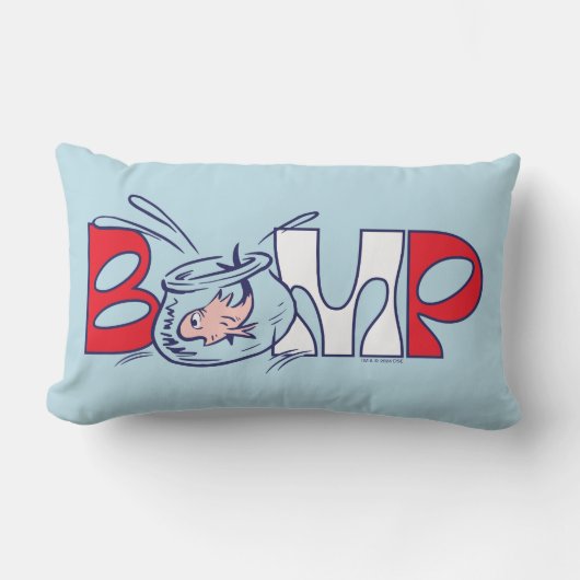 Coussin Rectangle Chat dans le Casquette | Bump (Recto)