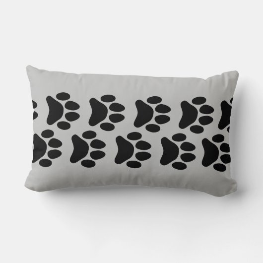 Coussin Rectangle Chat Kitty Argent Cute Visage animal Design (Verso)