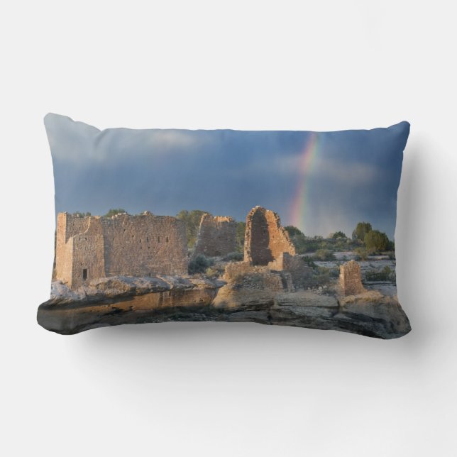 Coussin Rectangle Château de Hovenweep, Monument national de Hovenwe (Recto)