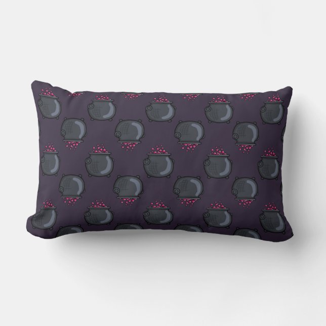 Coussin Rectangle Chaudières de sorcière (Recto)