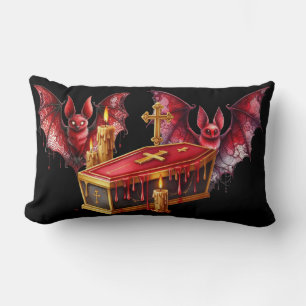 Coussin Rectangle Chauves-souris vampires