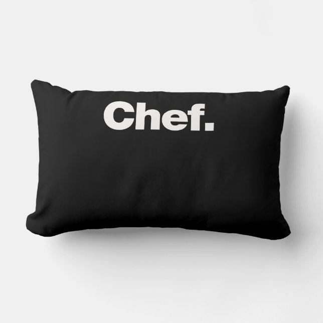 Coussin Rectangle Chef | Citations amusantes à propos des cadeaux de (Recto)