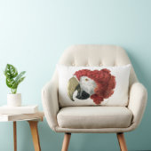 Coussin Rectangle Chef d'une Macaw (1725-1792) Aert Schouman (Chaise)