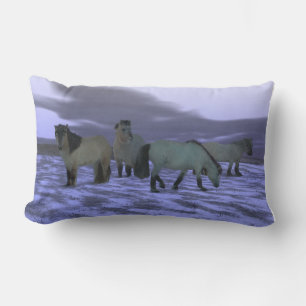 Coussin Rectangle Cheval de l'aube