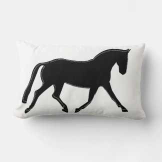 Coussin Rectangle Cheval Dressage