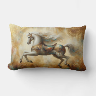 Coussin Rectangle Cheval équestre Lumbar Cushion