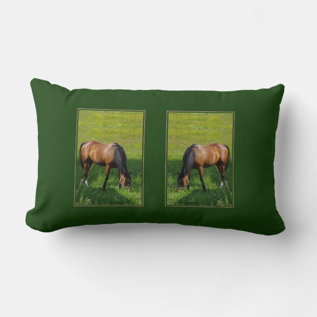 Coussin Rectangle Cheval n° 1 (Recto)