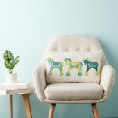 Coussin Rectangle Chevaux suédois de jouet (Chaise)