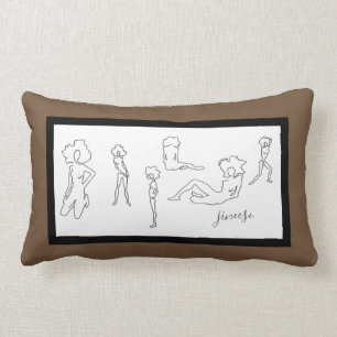 COUSSIN RECTANGLE CHIC COUSSIN_MODERN ÉTUDE DE DESSIN DE FIGURE