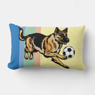 Coussin Rectangle chien berger allemand