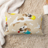 Coussin Rectangle Chien joueur (Couverture)