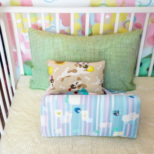 Coussin Rectangle Chien joueur