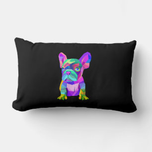 Coussin Rectangle Chien mignon, Chien en mignon de couleur cadeau fr