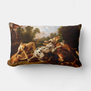 Coussin Rectangle Chiens combattant (par Frans Snyders)