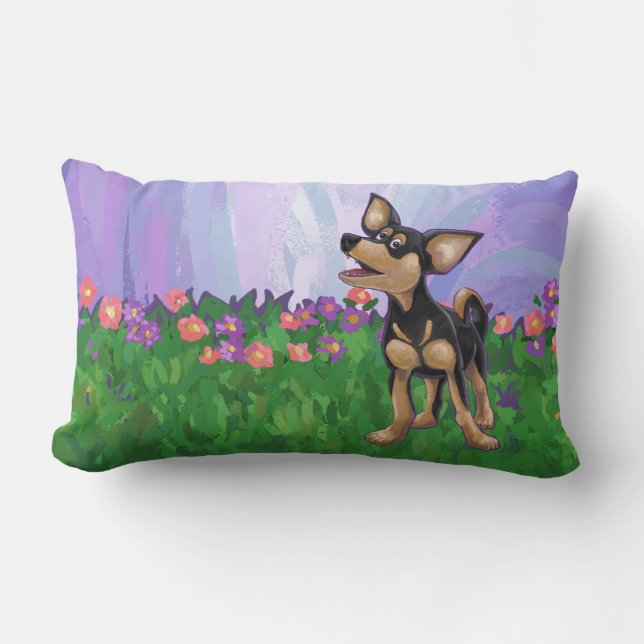 Coussin Rectangle Chihuahua Cadeaux et accessoires (Recto)