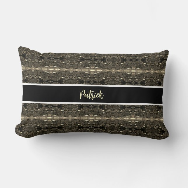 Coussin Rectangle Chine ancienne ville de Canton (Recto)