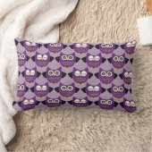 Coussin Rectangle Chouettes pourpres (Couverture)