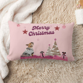 Coussin Rectangle Christmas with our adorable puppy cushion! 🎄🐾