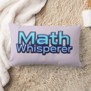 Coussin Rectangle Chuchoteur de maths