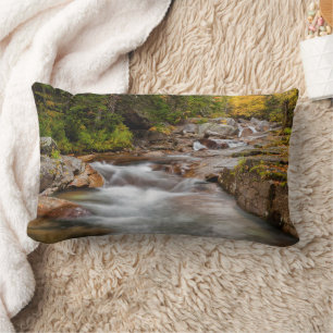 Coussin Rectangle Chute au Jefferson Brook, New Hampshire