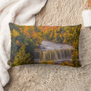 Coussin Rectangle Chutes supérieures avec couleurs d'automne