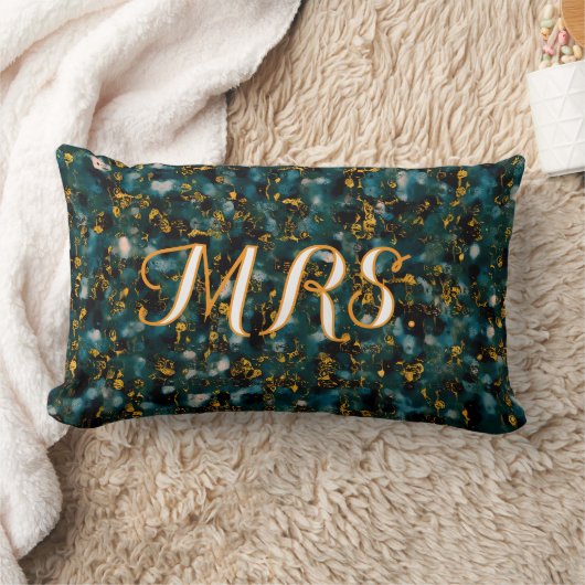 Coussin Rectangle Ciel abstrait personnalisé Mme Minuit   (Couverture)