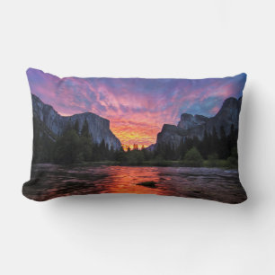 Coussin Rectangle Ciel vibrant Yosemite Valley