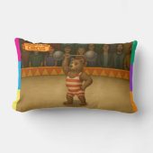 Coussin Rectangle Circus strong-bear (Recto)