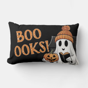 Coussin Rectangle Citation drôle de livre Halloween Fantôme