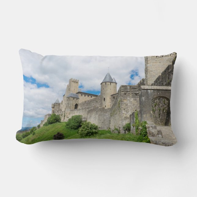 Coussin Rectangle Cité Fortifiée de Carcassonne (Recto)