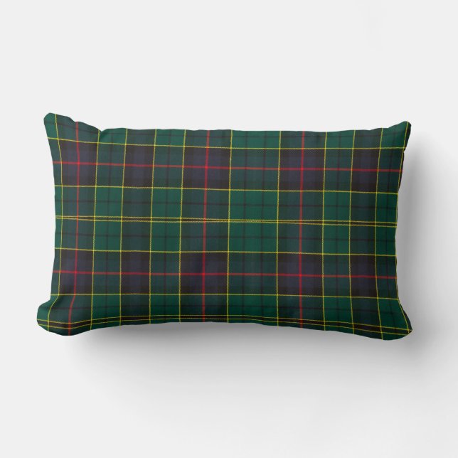 Coussin Rectangle Clan Forsyth Tartan Plaid (Recto)