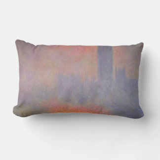Coussin Rectangle Claude Monet London Chambres du Parlement du Royau