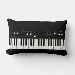 Coussin Rectangle Clavier pour piano