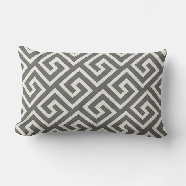Coussin Rectangle Clé grecque classique Carré Motif Swirl (Recto)