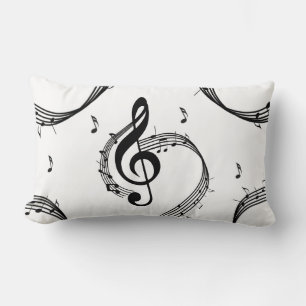 Coussin Rectangle Climactic G Clef Music