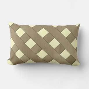 Coussin Rectangle Clôture du treillis par Shirley Taylor