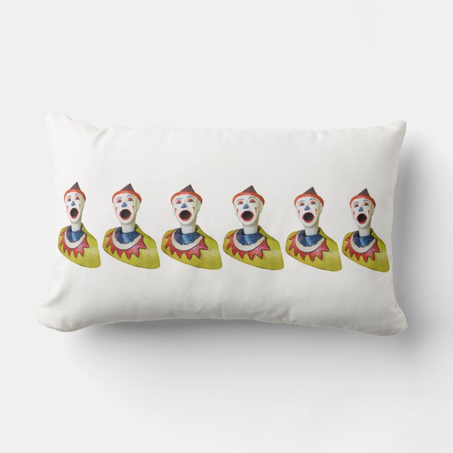 Coussin Rectangle Clowns du Carnaval (Recto)