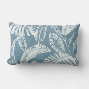 Coussin Rectangle Coastal Palm Feuilles Jeu d'oreiller