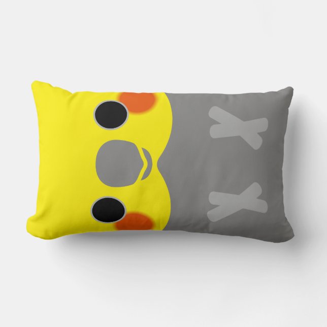 Coussin Rectangle Cockatiel masculin normal (Recto)