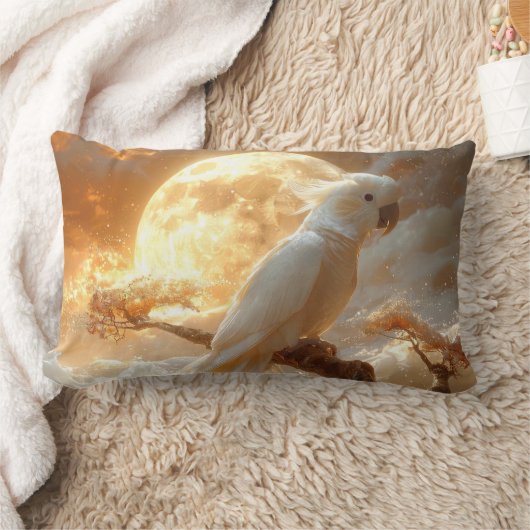 Coussin Rectangle Cockatoo Parrot Imaginaire Dreamscape (Couverture)