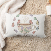 Coussin Rectangle Coffee & Comfort Peaceful Butterfly Pillow (Couverture)
