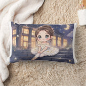 Coussin Rectangle Cojín Tierno Ballet Kawaii (Couverture)