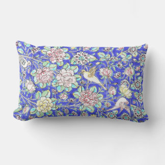 Coussin Rectangle Colibri floral