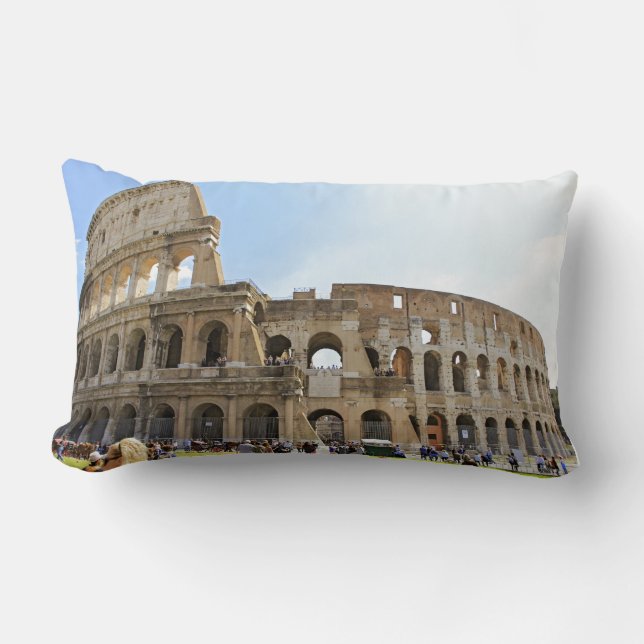 Coussin Rectangle Colisée Rome Photographie (Recto)