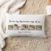 Coussin Rectangle Collage Couple Photo & Vous Êtes Mon Citation De L (Couverture)