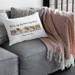 Coussin Rectangle Collage Couple Photo & Vous Êtes Mon Citation De L<br><div class="desc">Collage Couple Photo & Vous Êtes Mon Citation De La Coupe Du Thé</div>