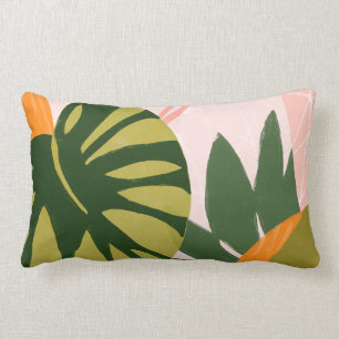 Coussin Rectangle Collage Jungle I