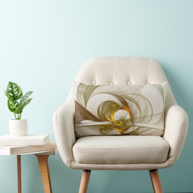 Coussin Rectangle Colorants métalliques précieux Abstraits modernes  (Chaise)