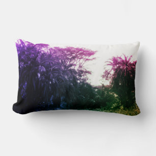 Coussin Rectangle Colorful River Gallery Forêt Vintage Tropical